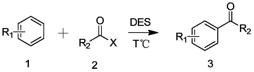 Method for synthesizing aromatic ketone compound