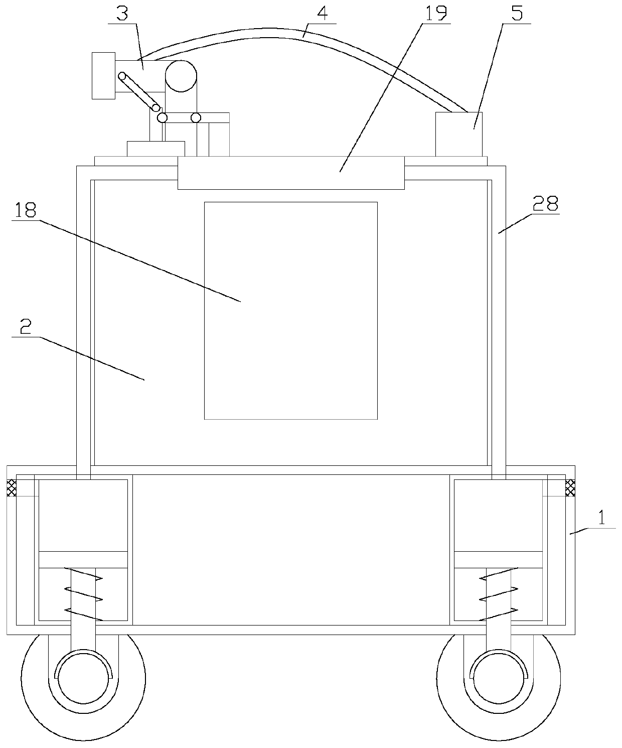 Environmentally-friendly irrigation device with good spraying effect