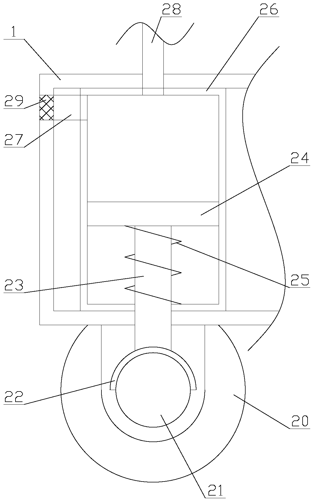 Environmentally-friendly irrigation device with good spraying effect