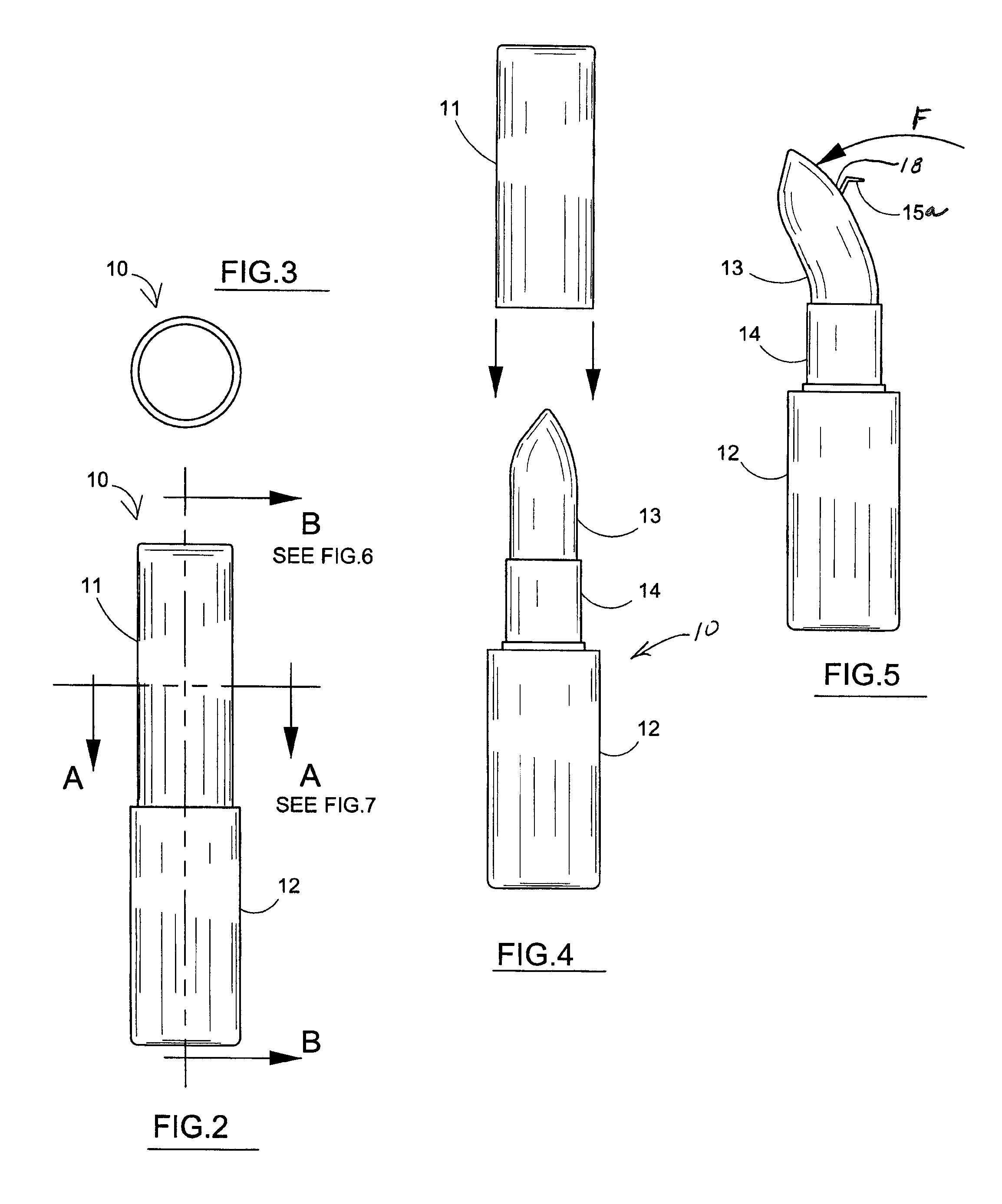 Holder for Concealed Tooth Cleaning Implement