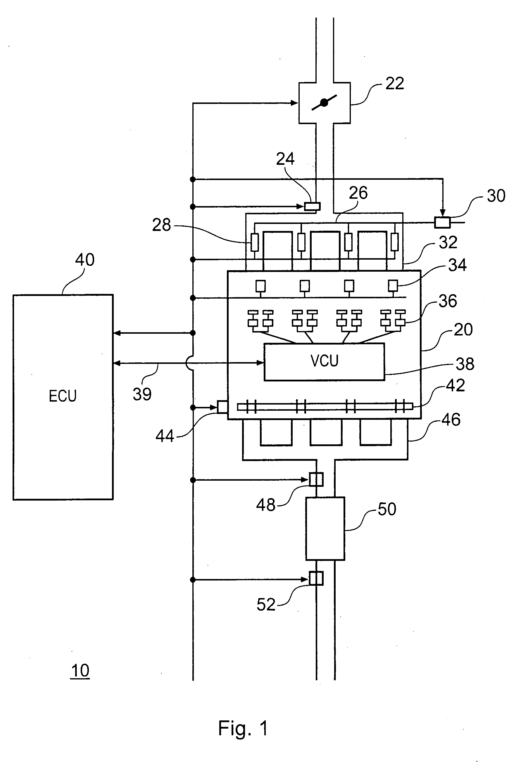 Electronic valve system