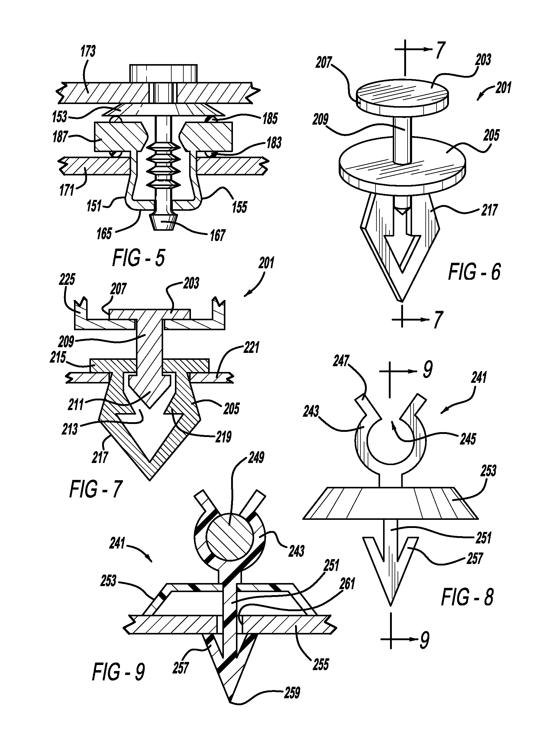 Method of making fasteners by three-dimensional printing