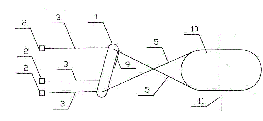 Mooring buffering ship collision preventive system