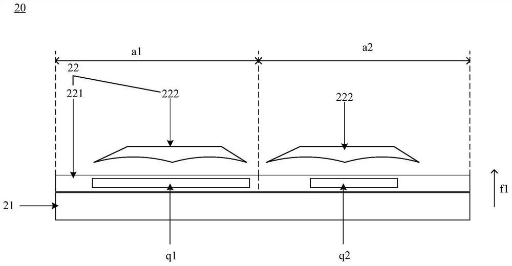 Sound production screen and projection television