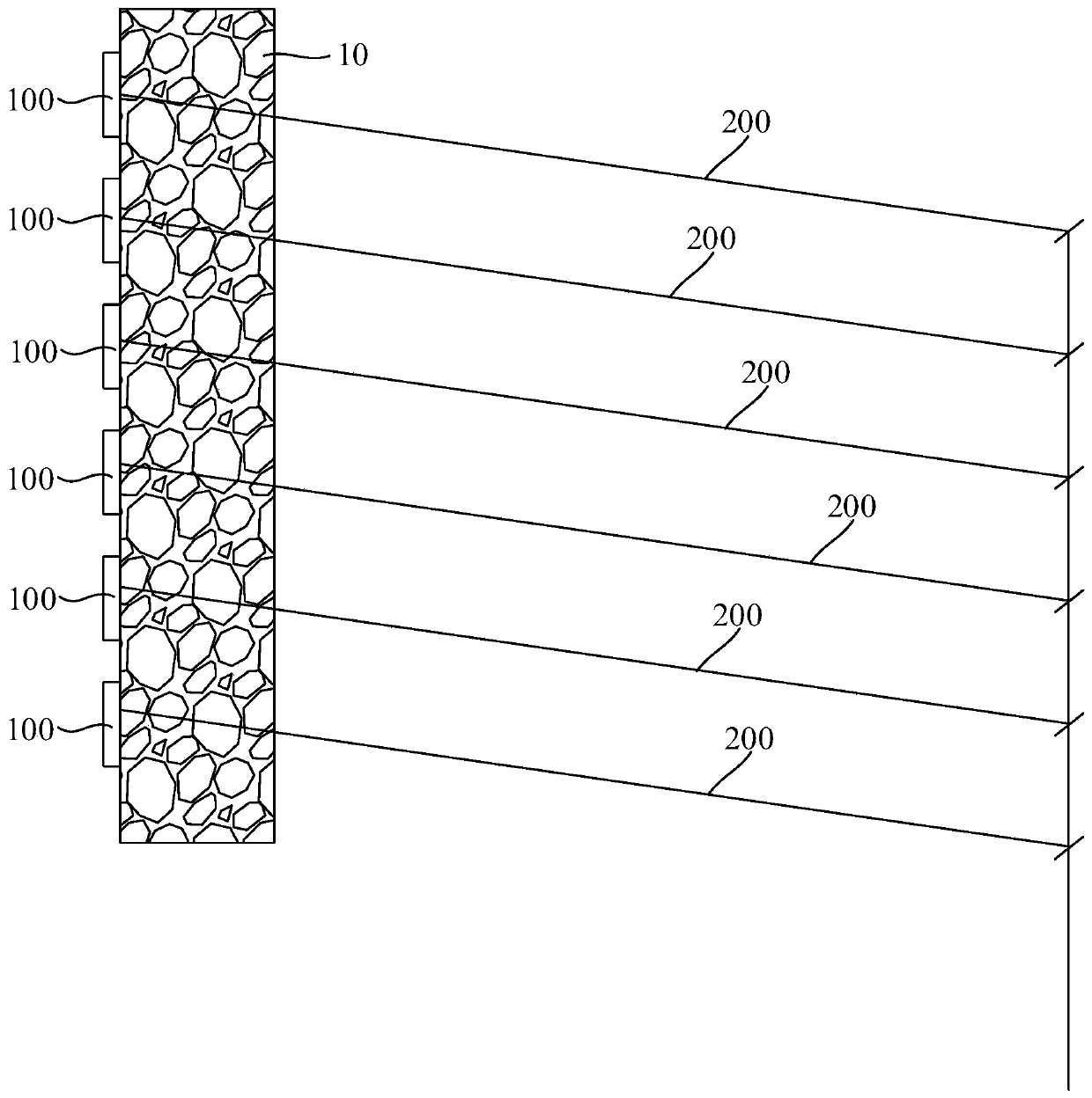 Building pile foundation protection method