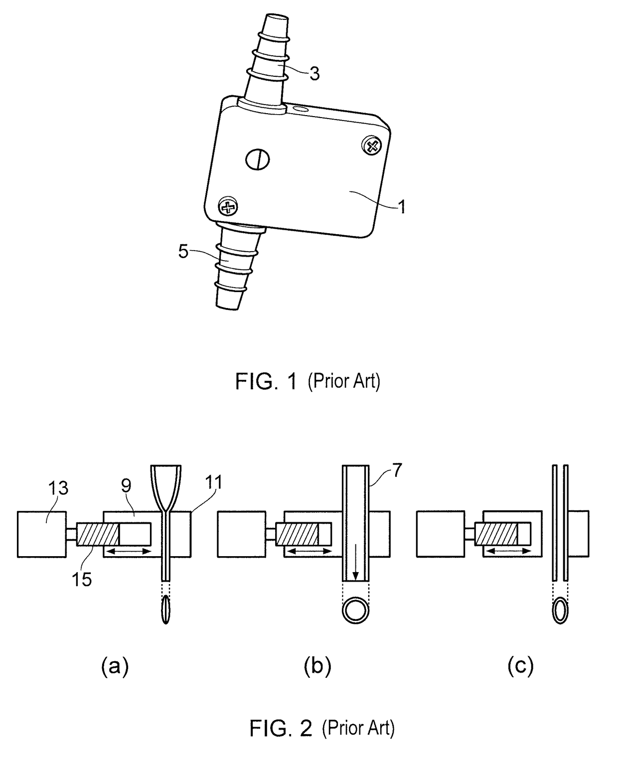 Pinch valve for a urinary drainage system