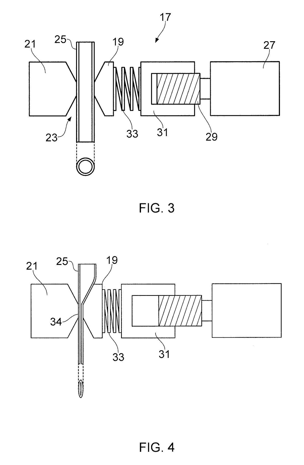 Pinch valve for a urinary drainage system