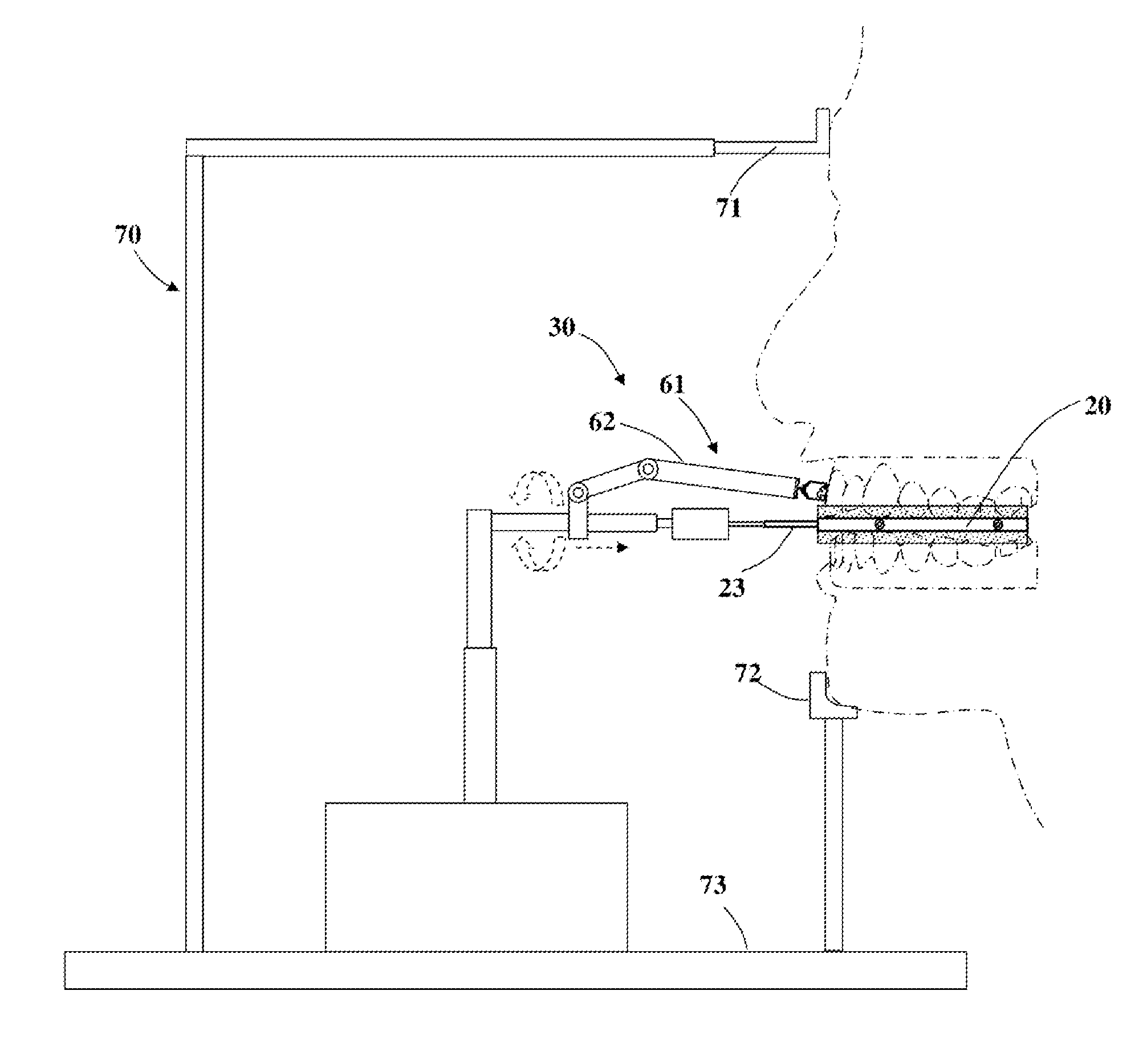 Automated orthodontic bracket positioning system and method