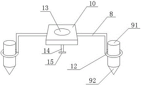 Anti-tilting trolley fit for slope stopping