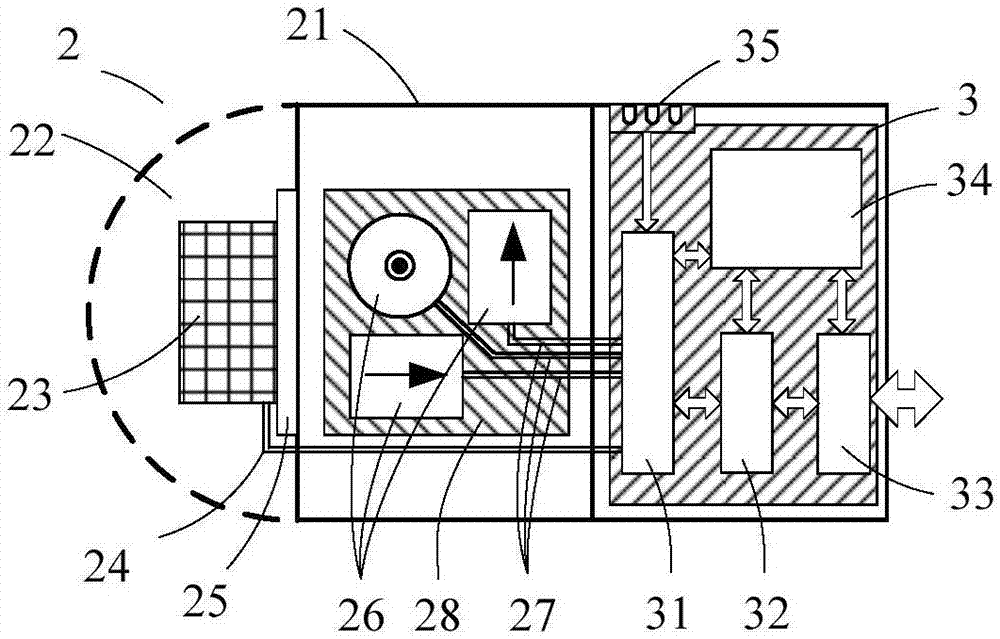 Vector sensor unit for underwater monitoring network