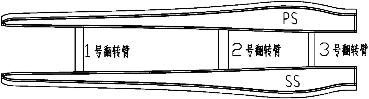 Method and device for linkage control of a plurality of turnover arms, and computer readable storage medium