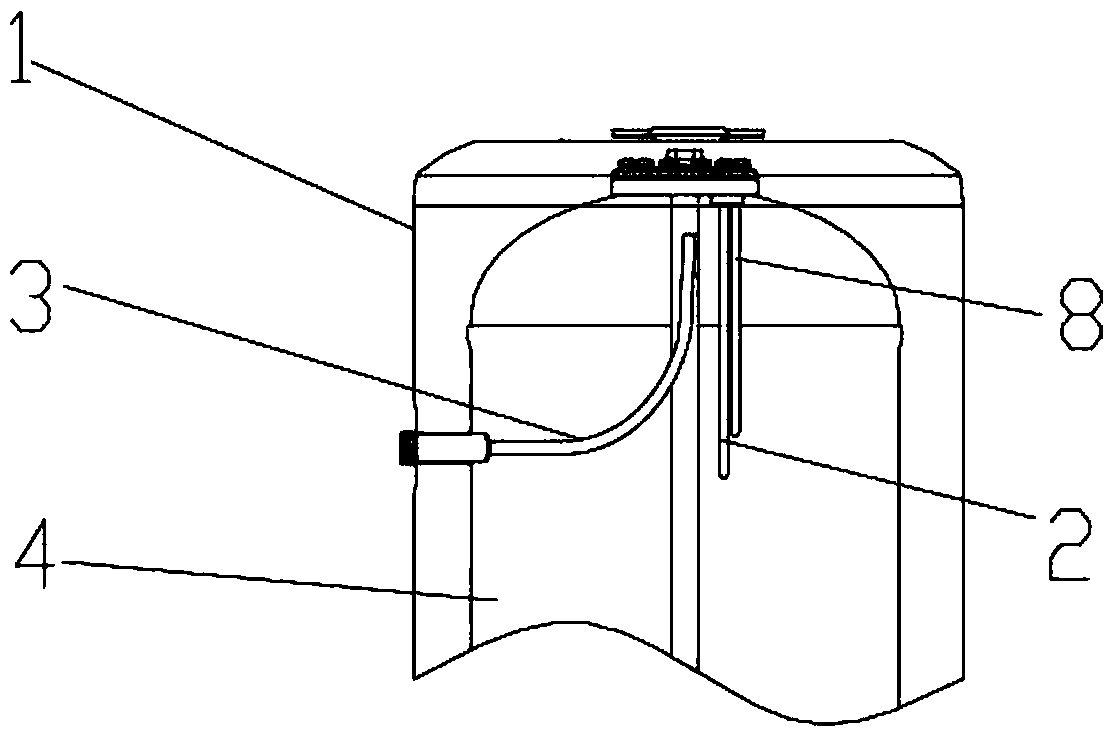 A water heater with the function of rapid heating and increasing capacity