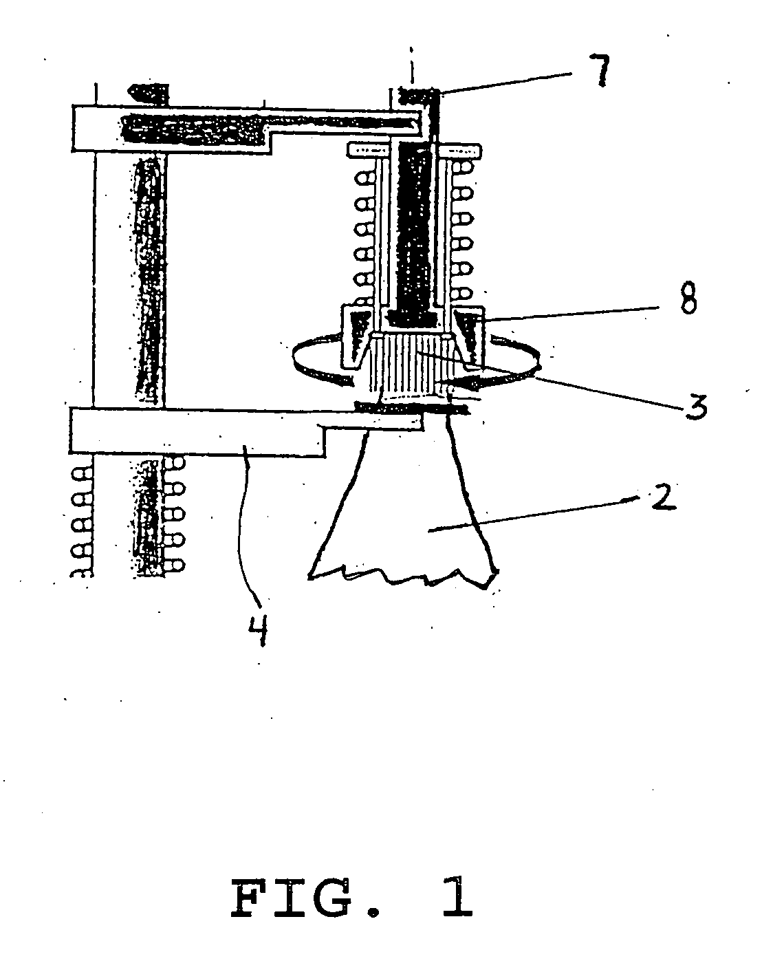 Beverage bottling plant for filling bottles with a liquid beverage filling material having a closing machine for closing containers