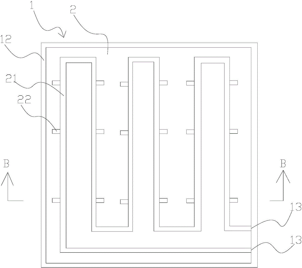 Electric heating module, heating floor, installation method for heating floor and heating roof