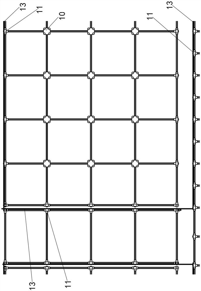 Elevated floor capable of being doubled as plenum chamber and construction method thereof