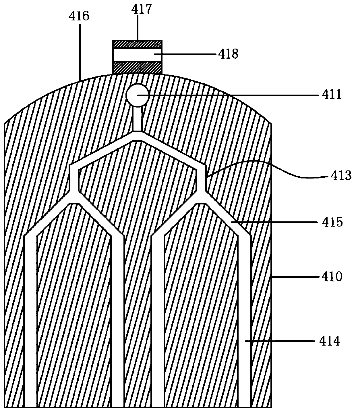 Sintering flue gas desulfurization and denitrification apparatus