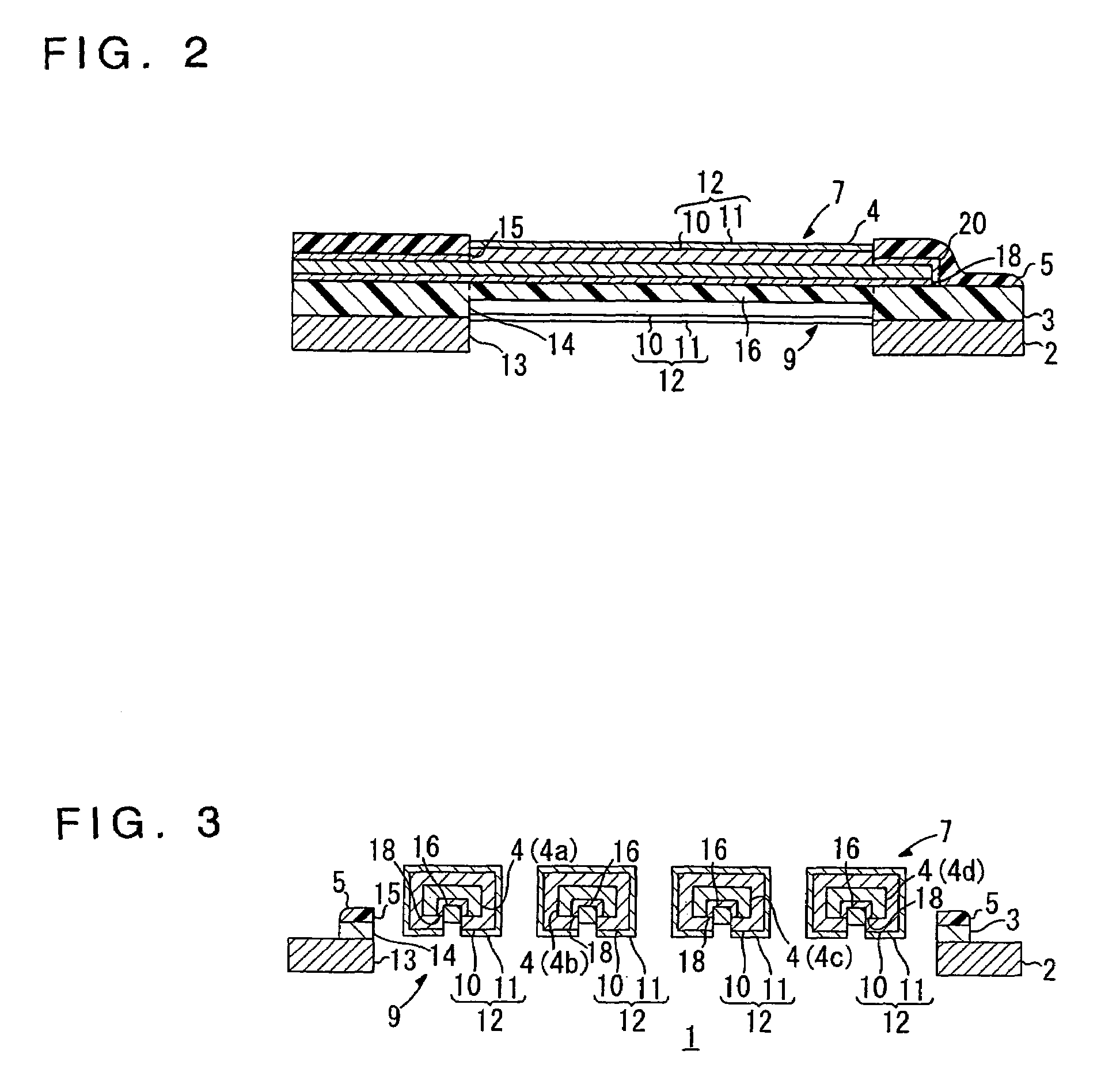 Suspension board having a circuit and a flying lead portion