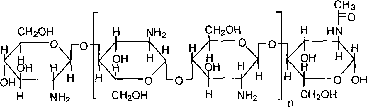 Chitosan-polyacrylamide magnetic composite microsphere material, preparation method and application thereof