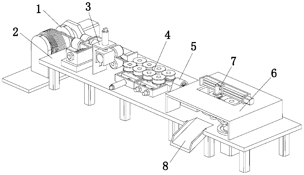 Production process of inner ring of metal wound gasket