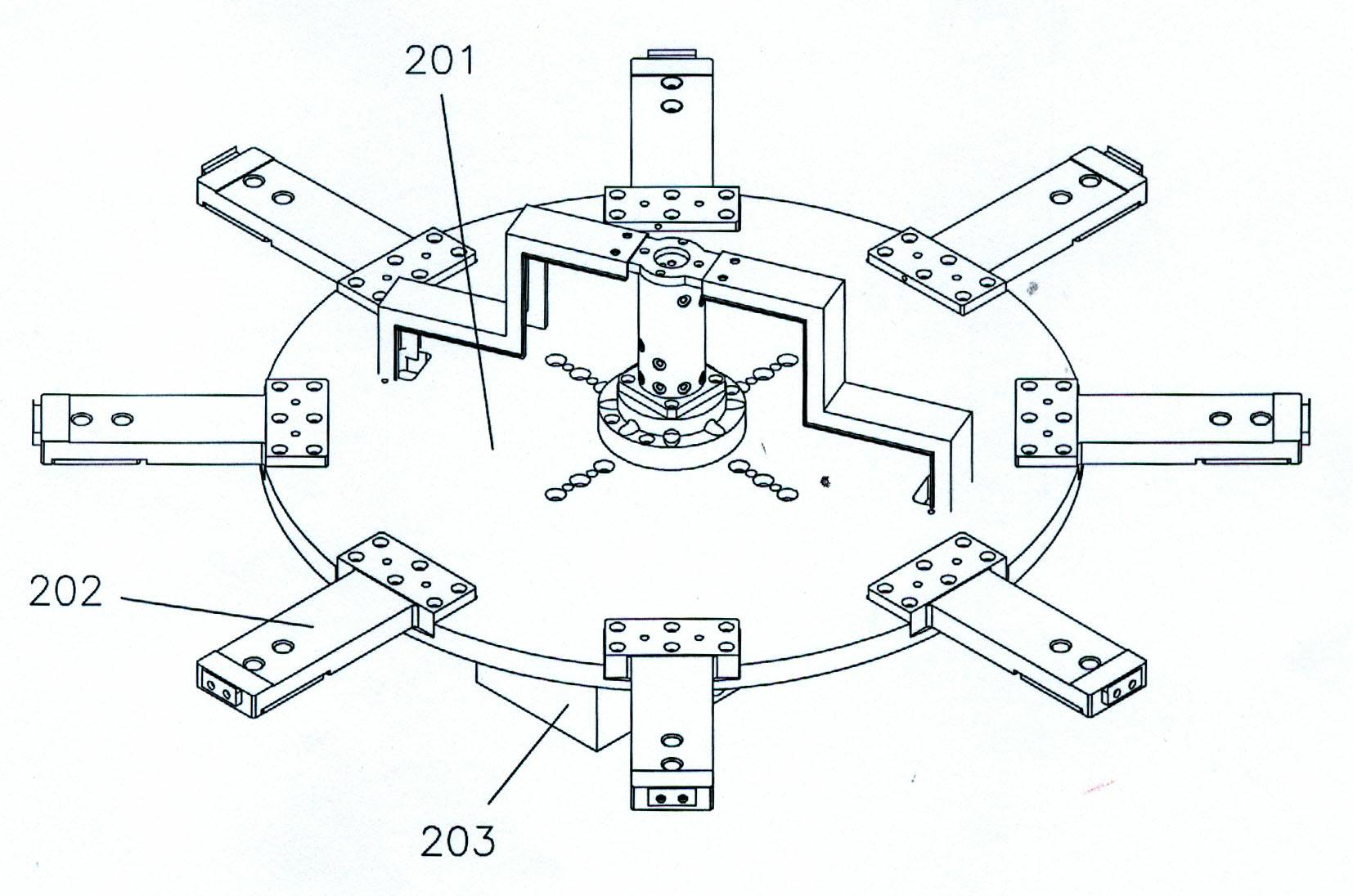 Battery core shaping mechanism and fully-automatic battery core liquid-extracting, packaging and shaping packing machine