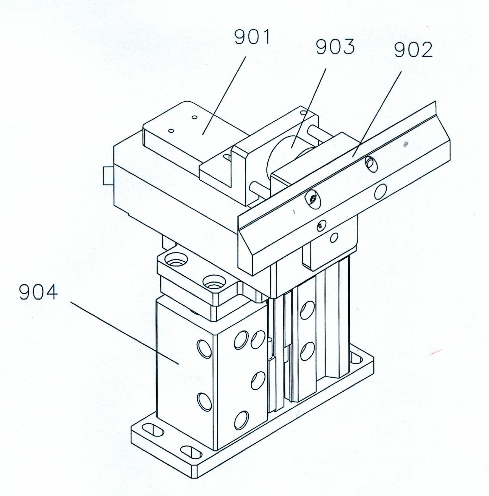 Battery core shaping mechanism and fully-automatic battery core liquid-extracting, packaging and shaping packing machine