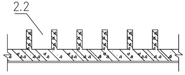 Sediment cleaning method in the inlet pool of the pumping station