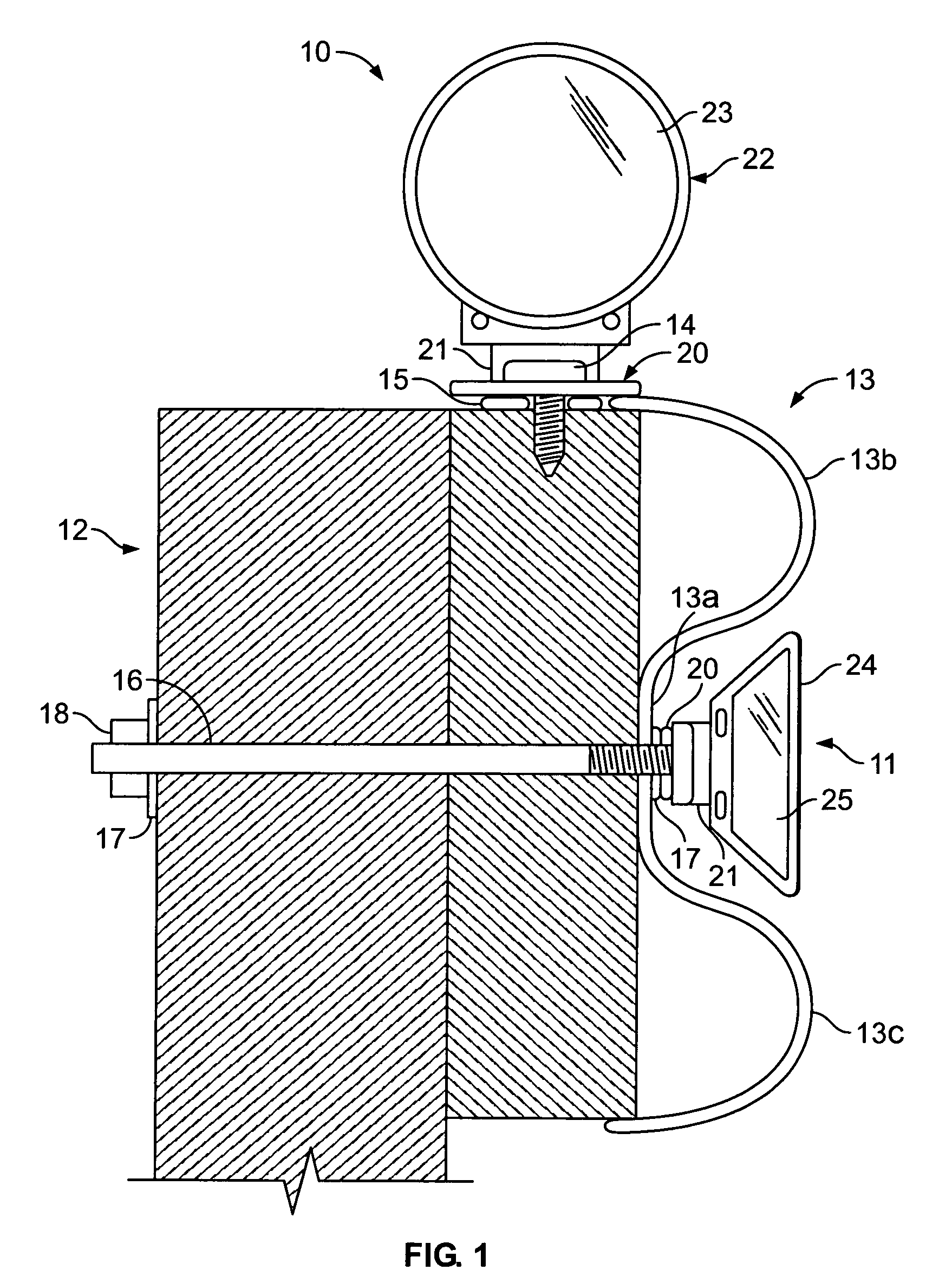 Articulated guardrail reflector assembly