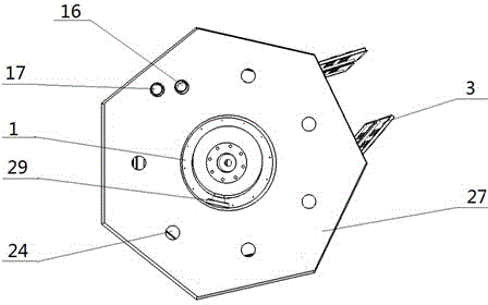 Large-power microwave vertical type reactor