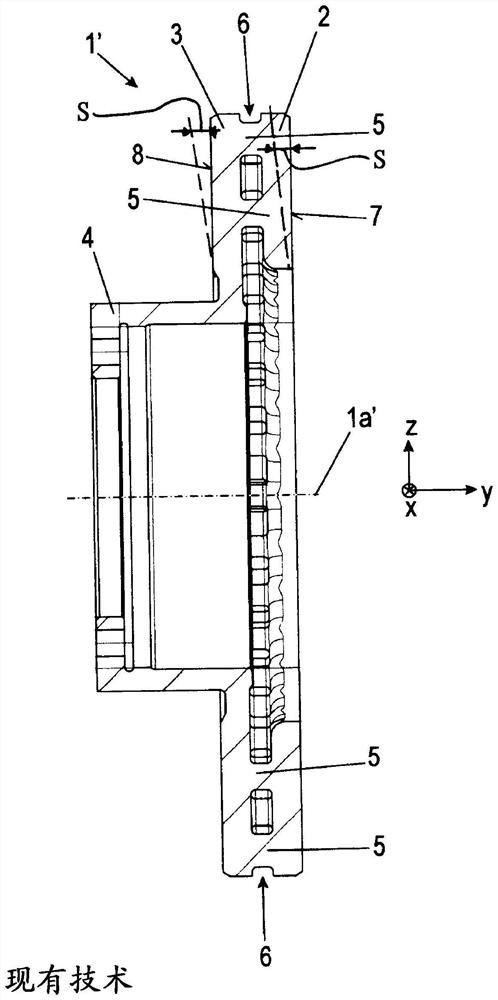 Brake discs for disc brakes and disc brakes