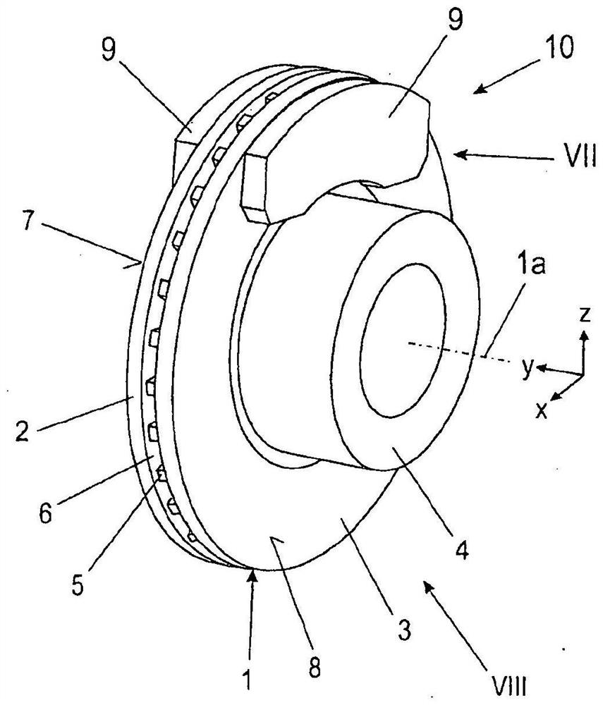 Brake discs for disc brakes and disc brakes