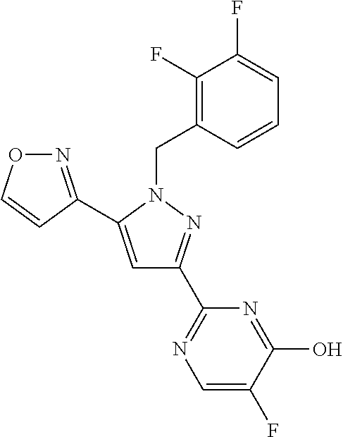 2-benzyl, 3-(pyrimidin-2-yl) substituted pyrazoles useful as sgc stimulators