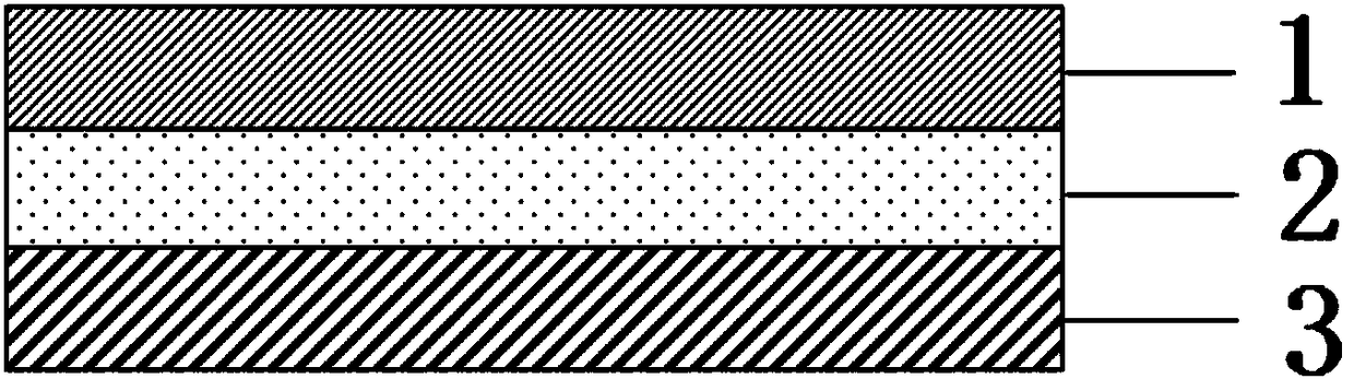 Single-side fire-retardant adhesive tape and preparation method thereof