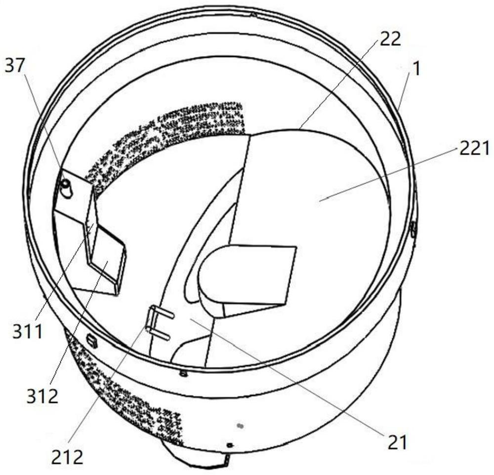 Bottom-opened medicine decocting net barrel