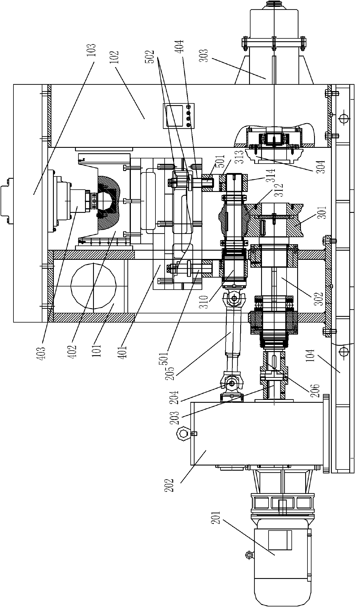 Wheel section steel rim rolling machine