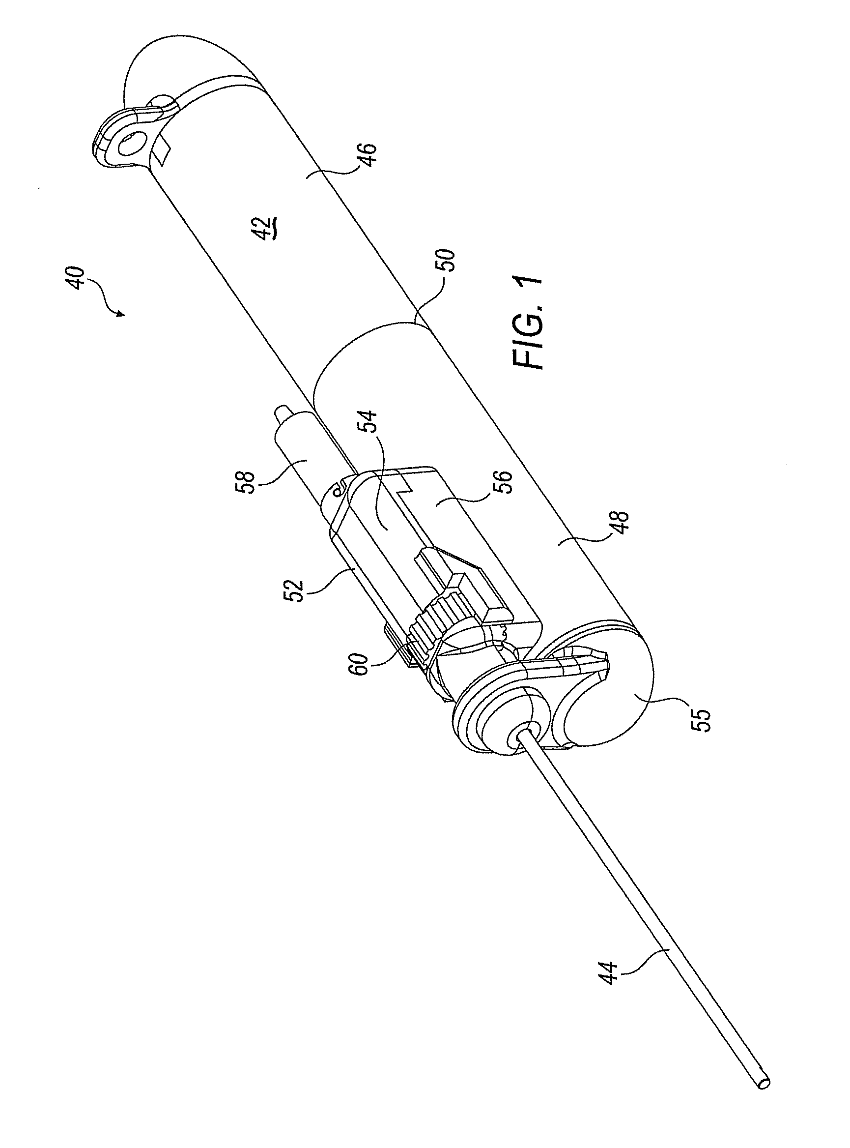 Positioning system for tissue removal device