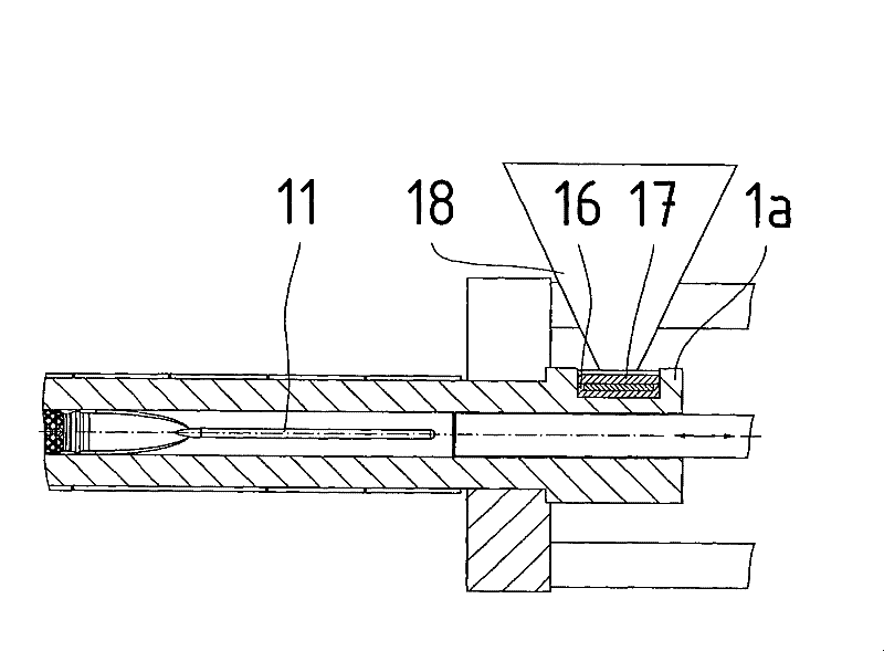 Injection-moulding machine with torpedo plunger plastification