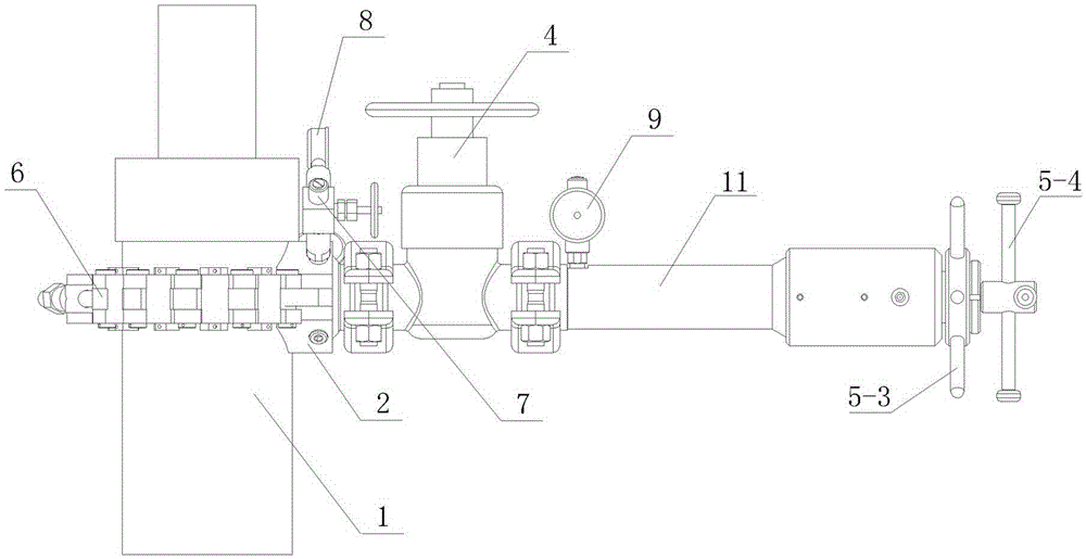 Blowout preventing hole opener for casing pipe