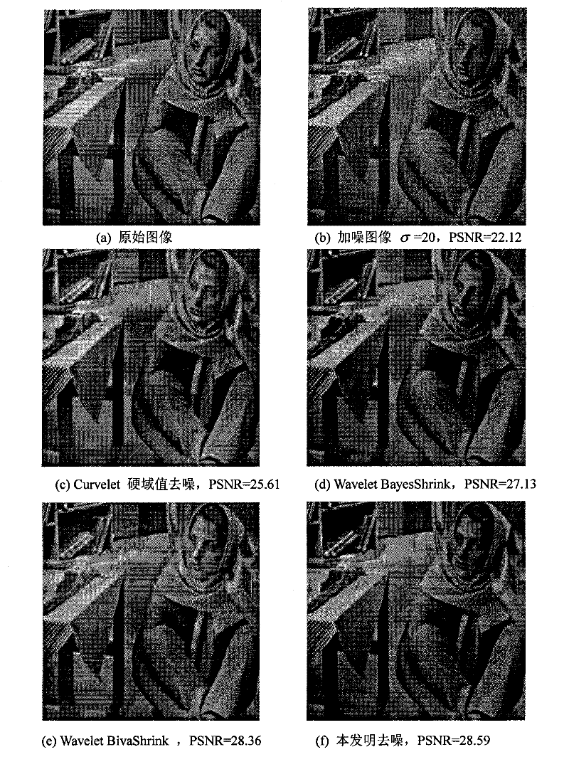 Lunette local Wiener filtering method based on second generation Curvelet transformation