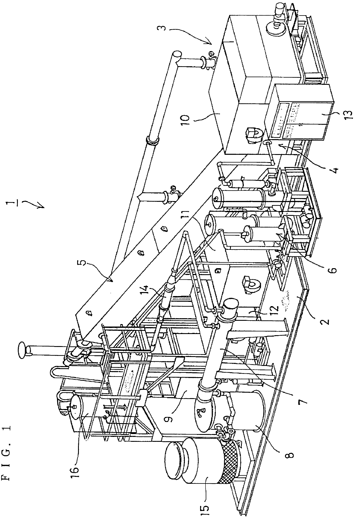 Thermal decomposition apparatus of reversed temperature gradient type for polymer waste