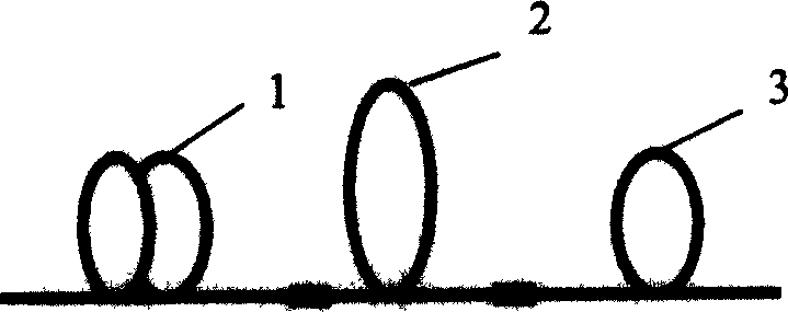 Optical pulse series spectral stretcher based on high nonlinear optic fibre