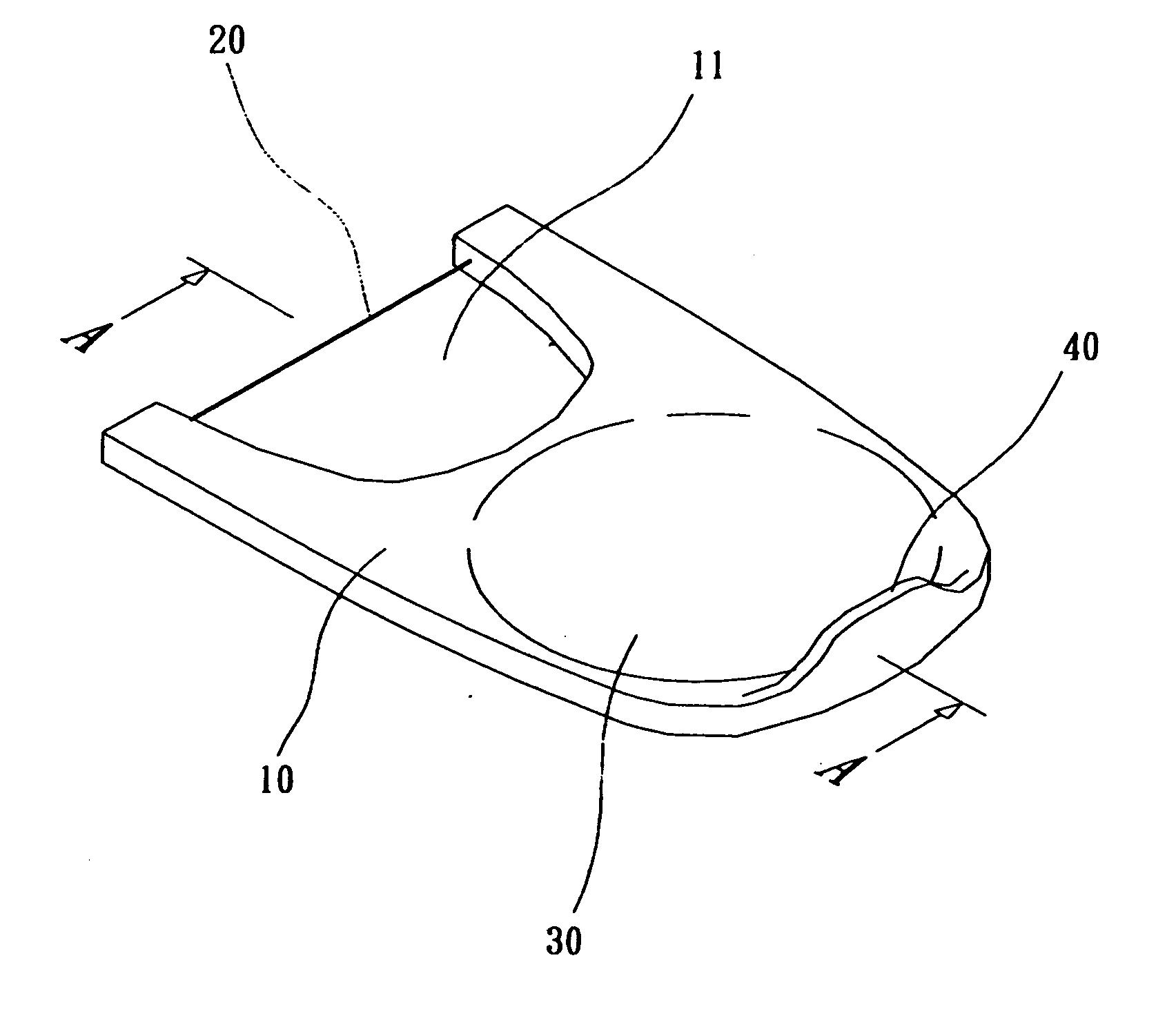 Combined dental floss and tongue scraper