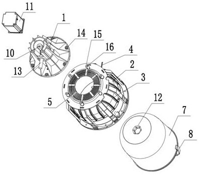 Novel cooker inner container structure