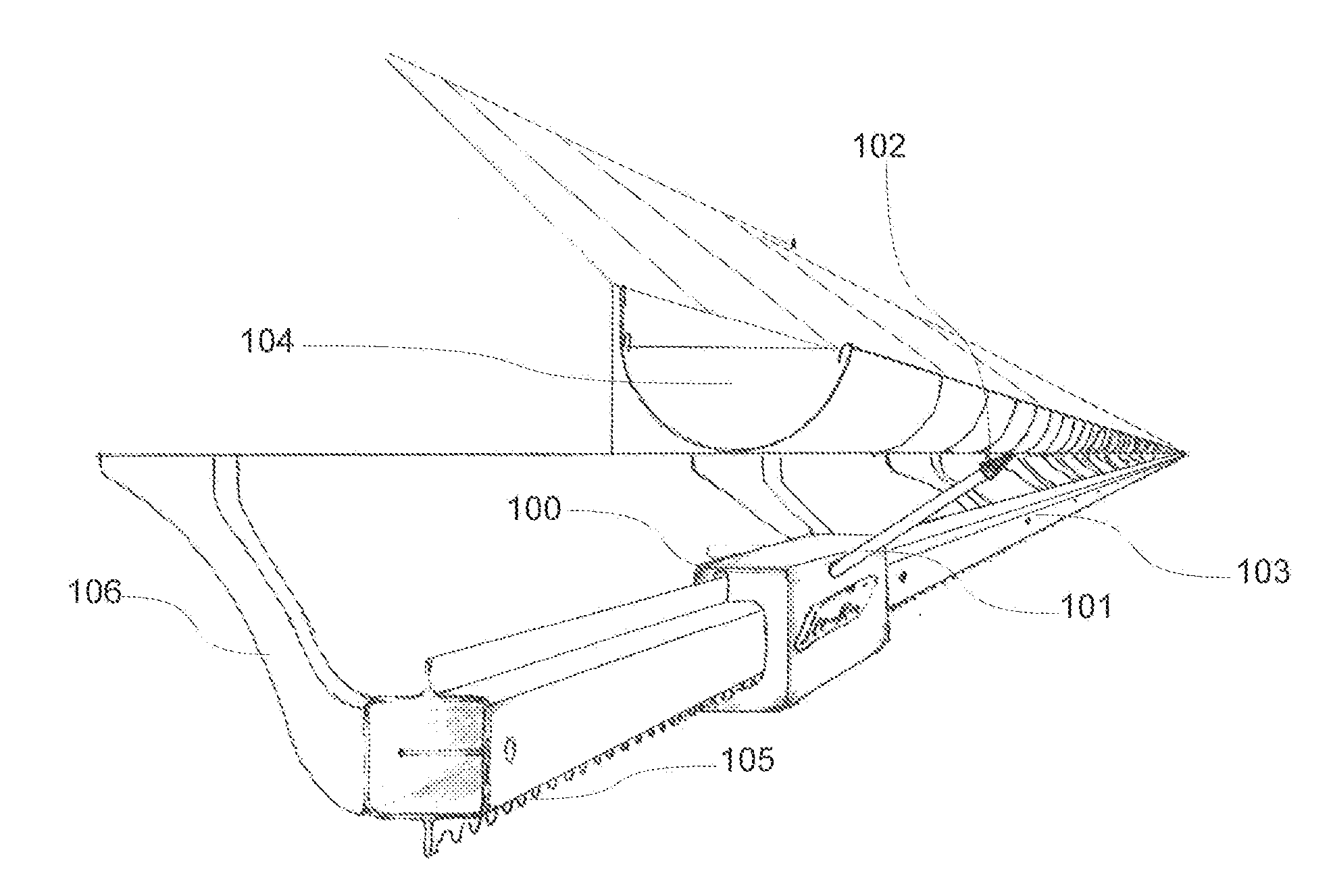 System and method for preventing build-up of snow, ice and icicles