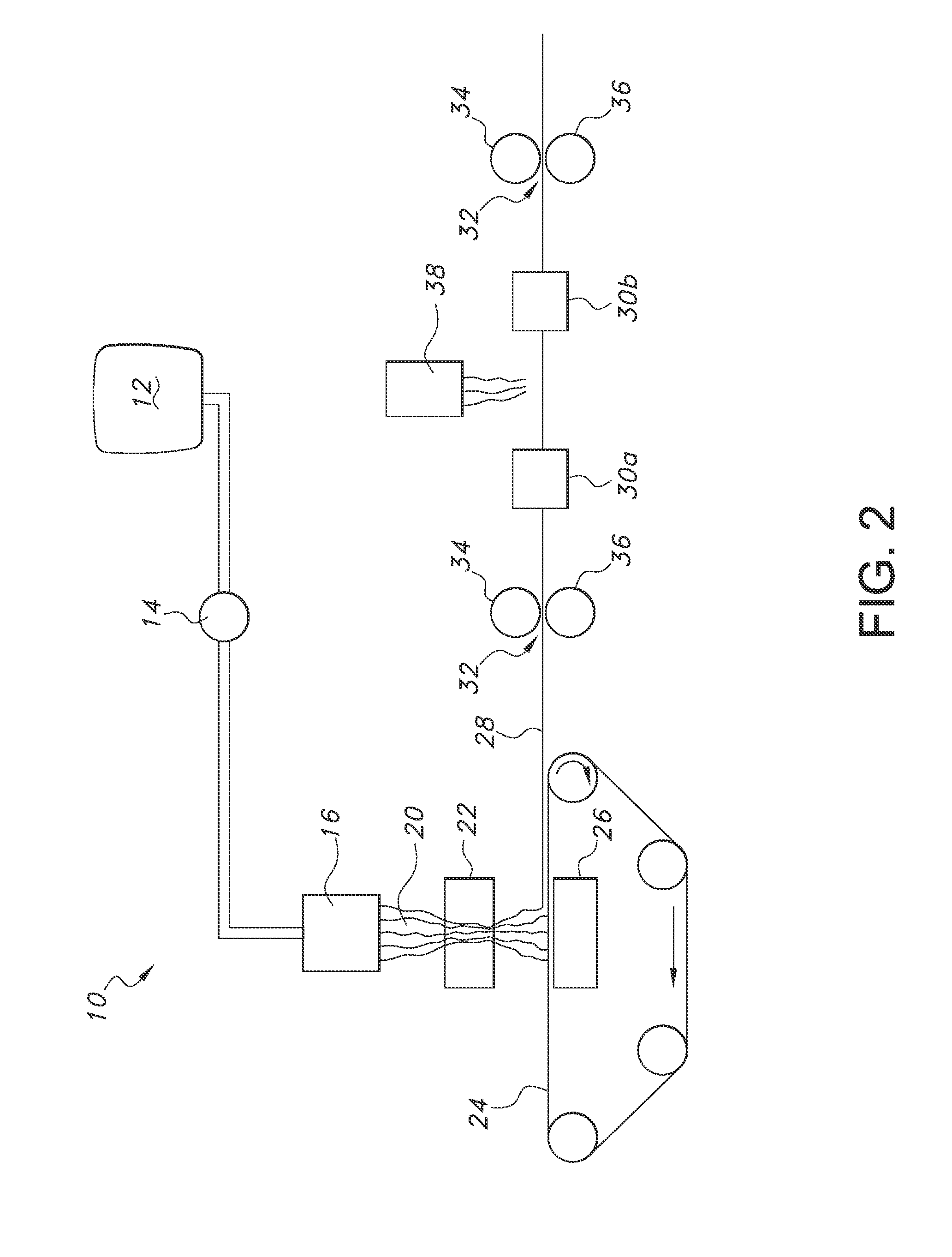 Filaments comprising microfibrillar cellulose, fibrous nonwoven webs and process for making the same