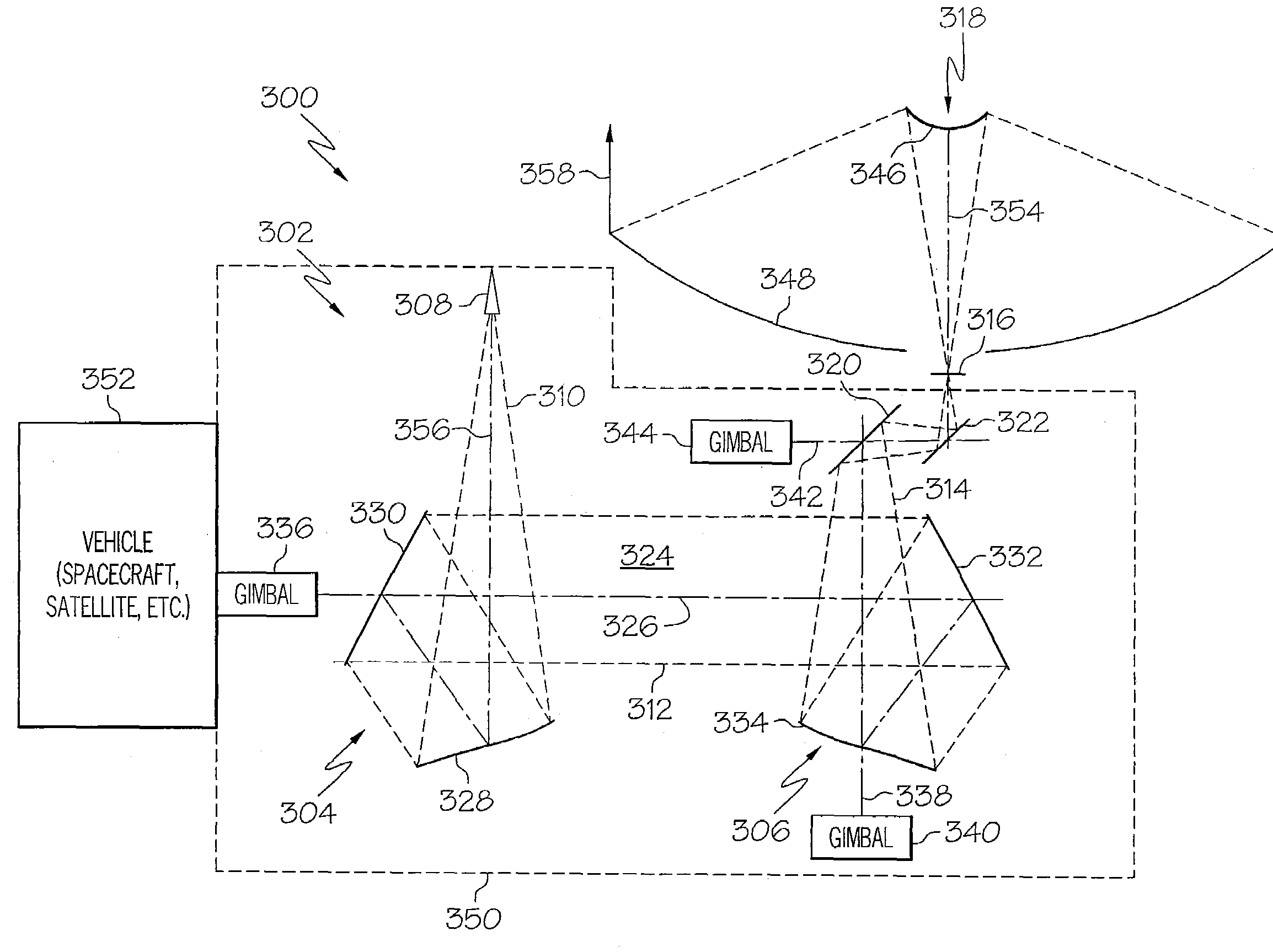 Beam waveguide including Mizuguchi condition reflector sets