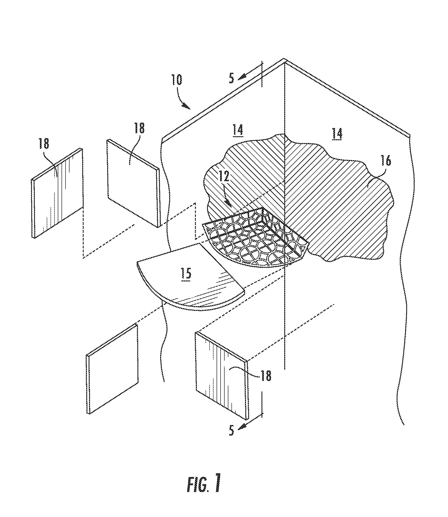 Tiled structures and brackets therefor