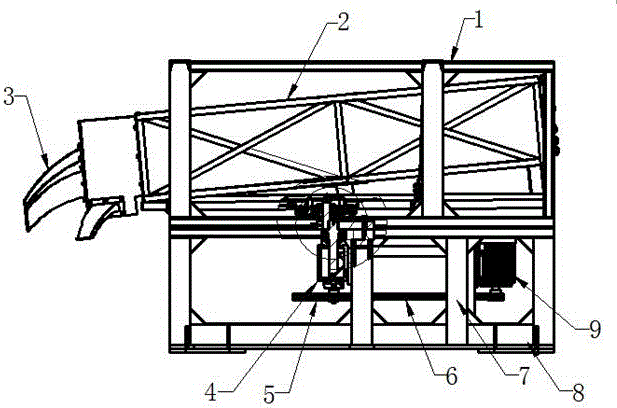 Tea lifting type plane circular sifter