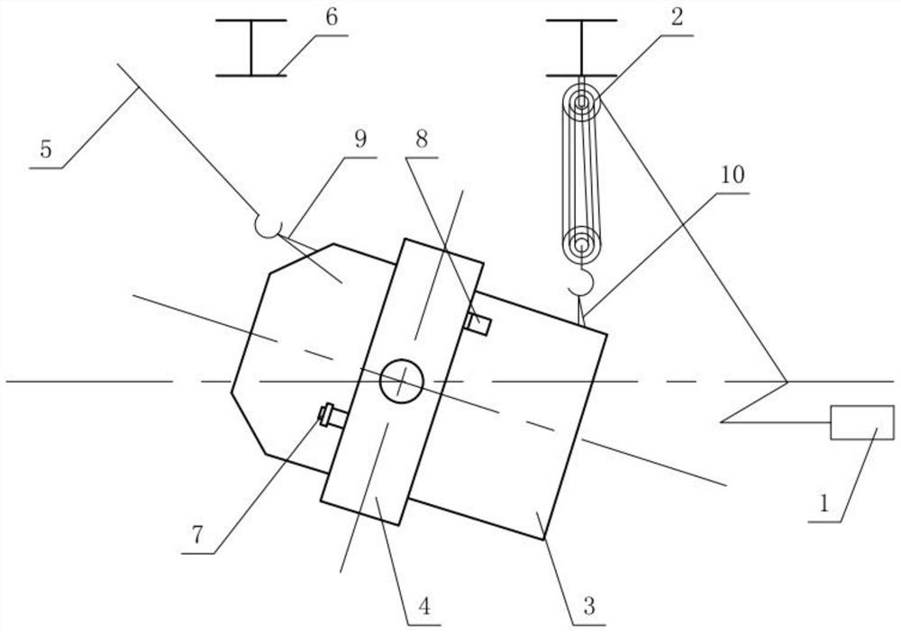 Fixed type steelmaking converter shell replacement method