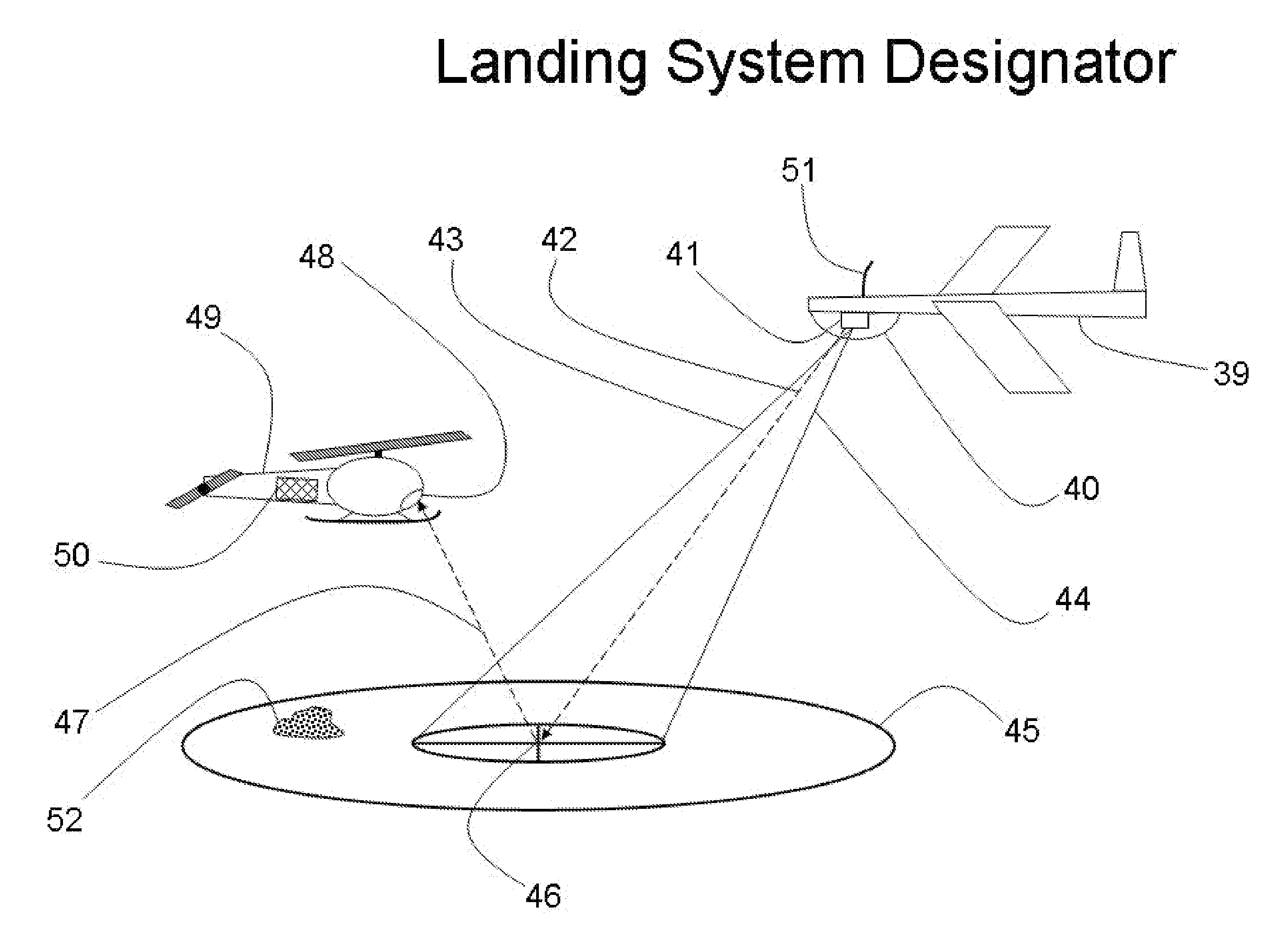 Ladar sensor for landing, docking and approach