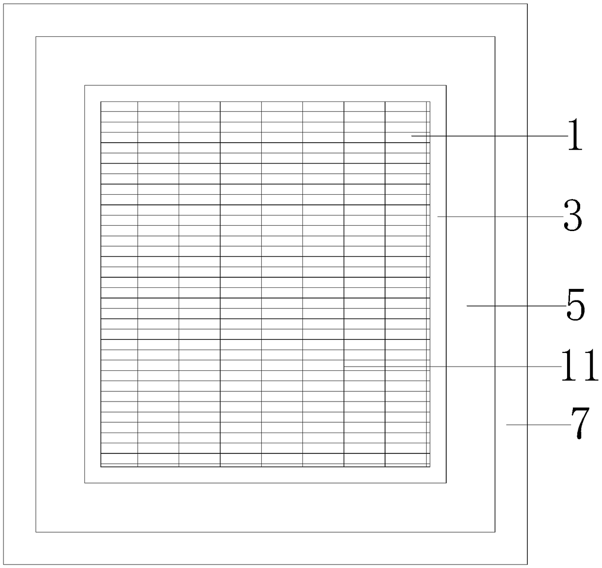 Polyimide solar net plate and manufacturing method